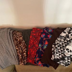 Lot of 7 Leggings